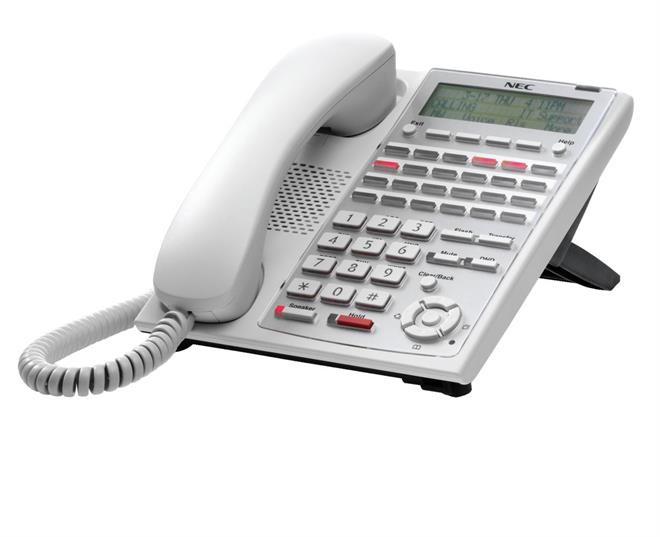 NEC SL1100 24 Key White Digital Handset Features NEC SL1100 24 Key White Digital Handset Features
